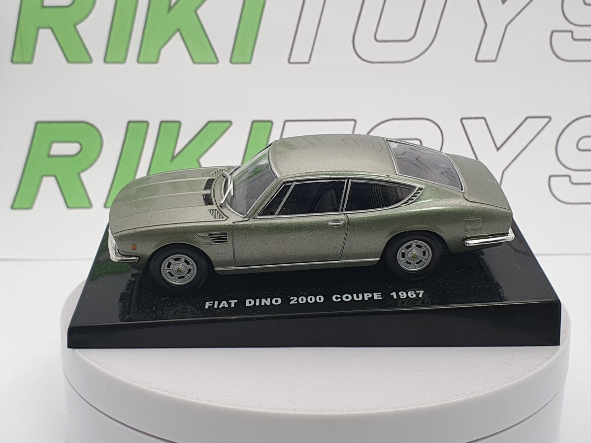 Fiat Dino Coupè Edicola 1/43 Grigio 1967 - RikiToys - Edicola