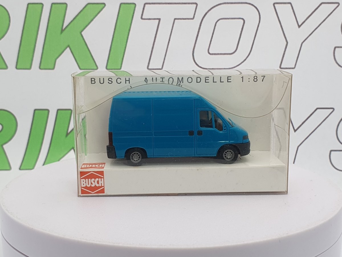 Fiat Ducato 2 Busch 1/87 Azzurro - RikiToys - Busch