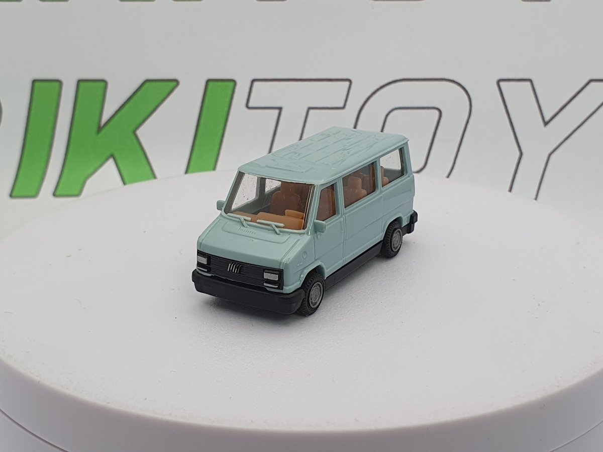 Fiat Ducato Pralinè 1/86 Azzurro - RikiToys - Pralinè