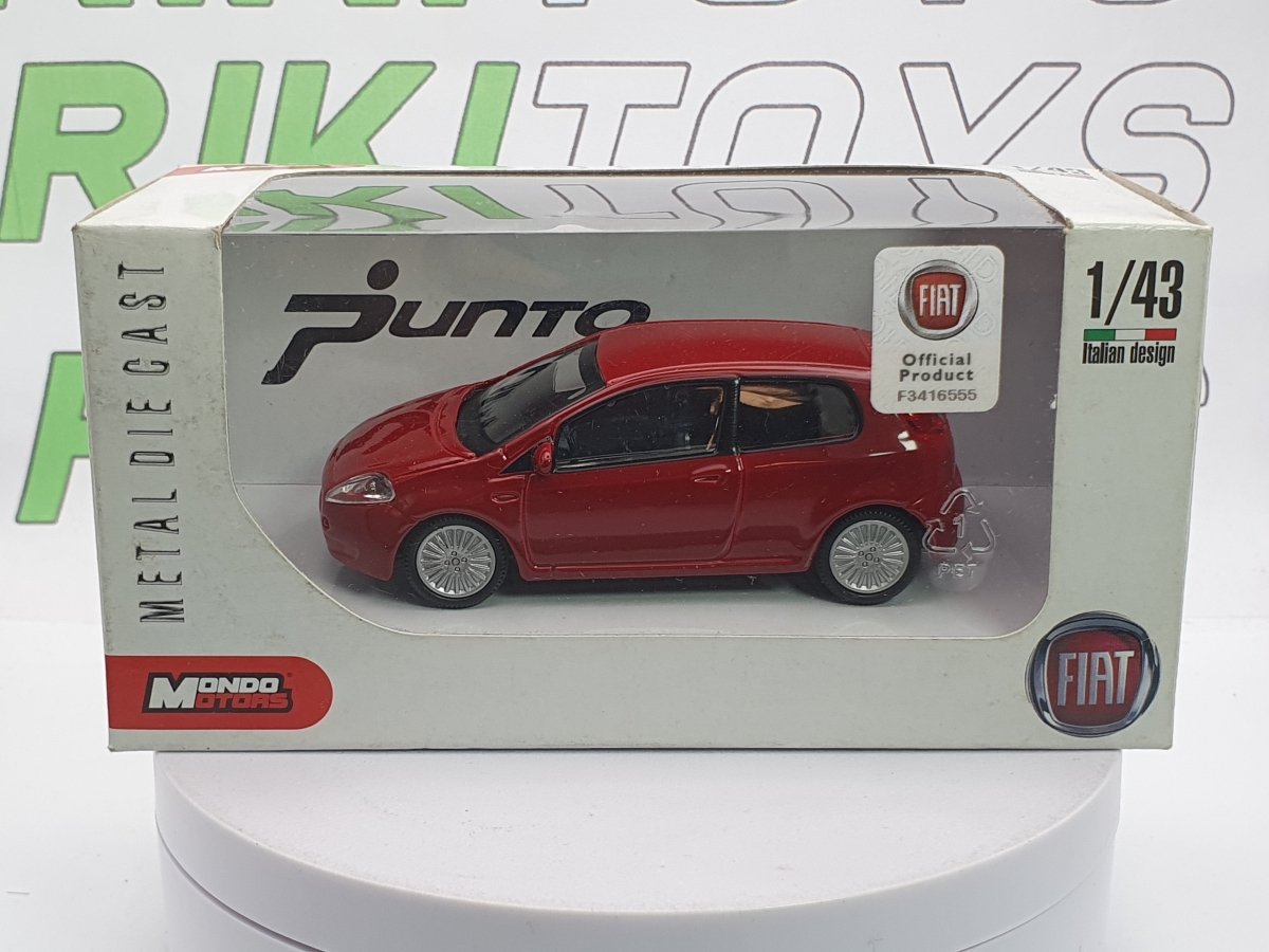 Fiat Grande Punto Mondo Motors 1/43 Rosso - RikiToys - Mondo Motors