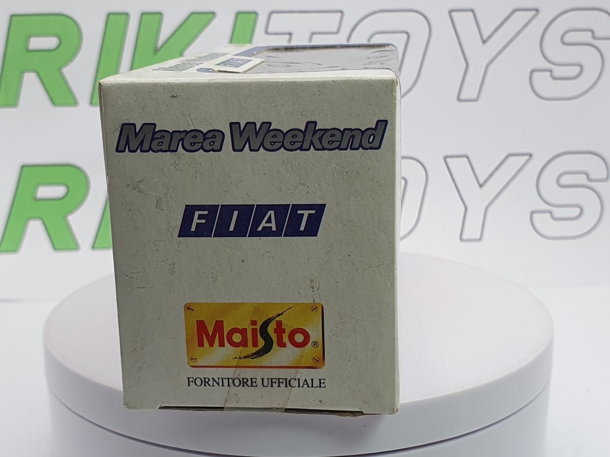 Fiat Marea Weekend Maisto 1/43 Argento 1996 - RikiToys - Maisto#