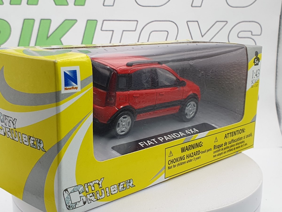 Fiat Panda 169 4X4 New Ray 1/43 Rosso 2004 - RikiToys - New Ray#
