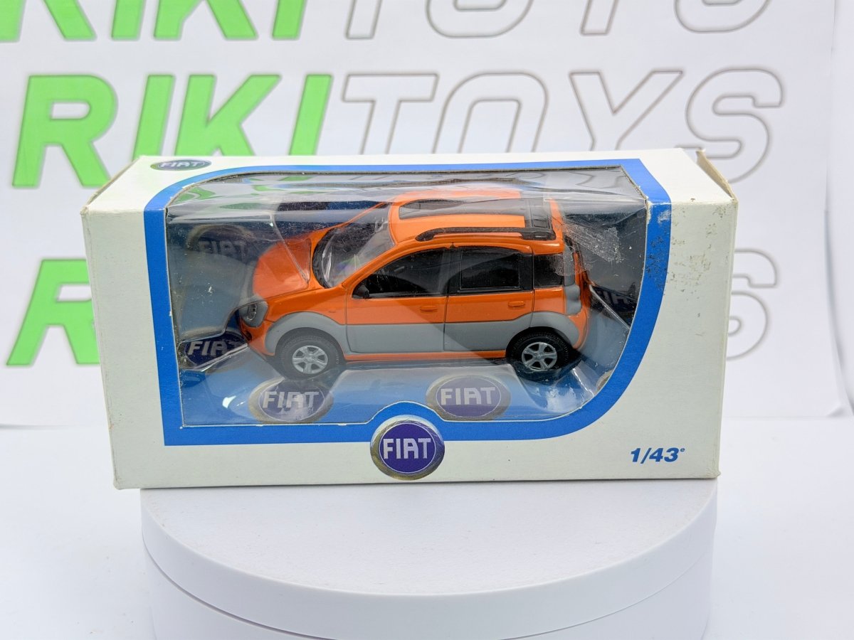 Fiat Panda 2 Cross Norev 1/43 Arancione - RikiToys - Norev