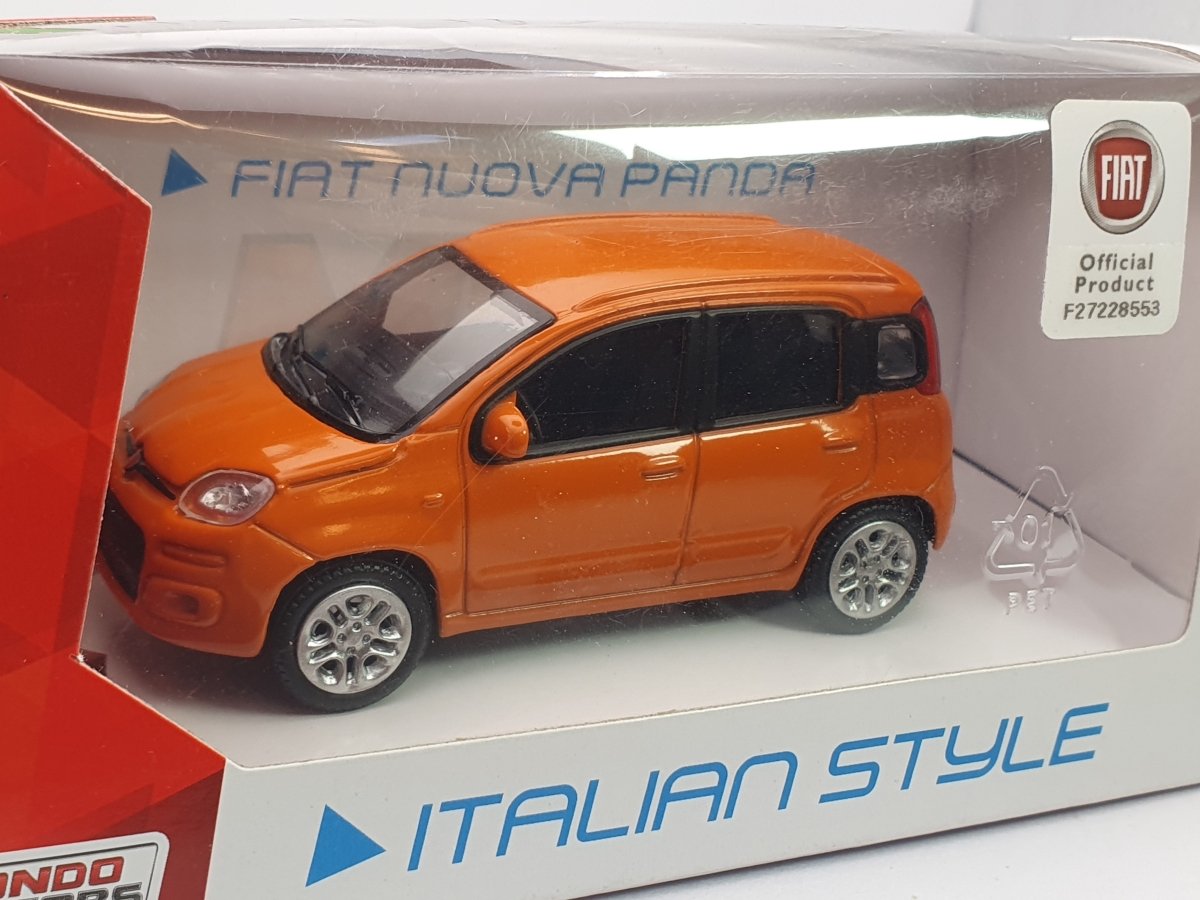 Fiat Panda 312 MondoMotors 1/43 Arancione 2012 - RikiToys - MondoMotors