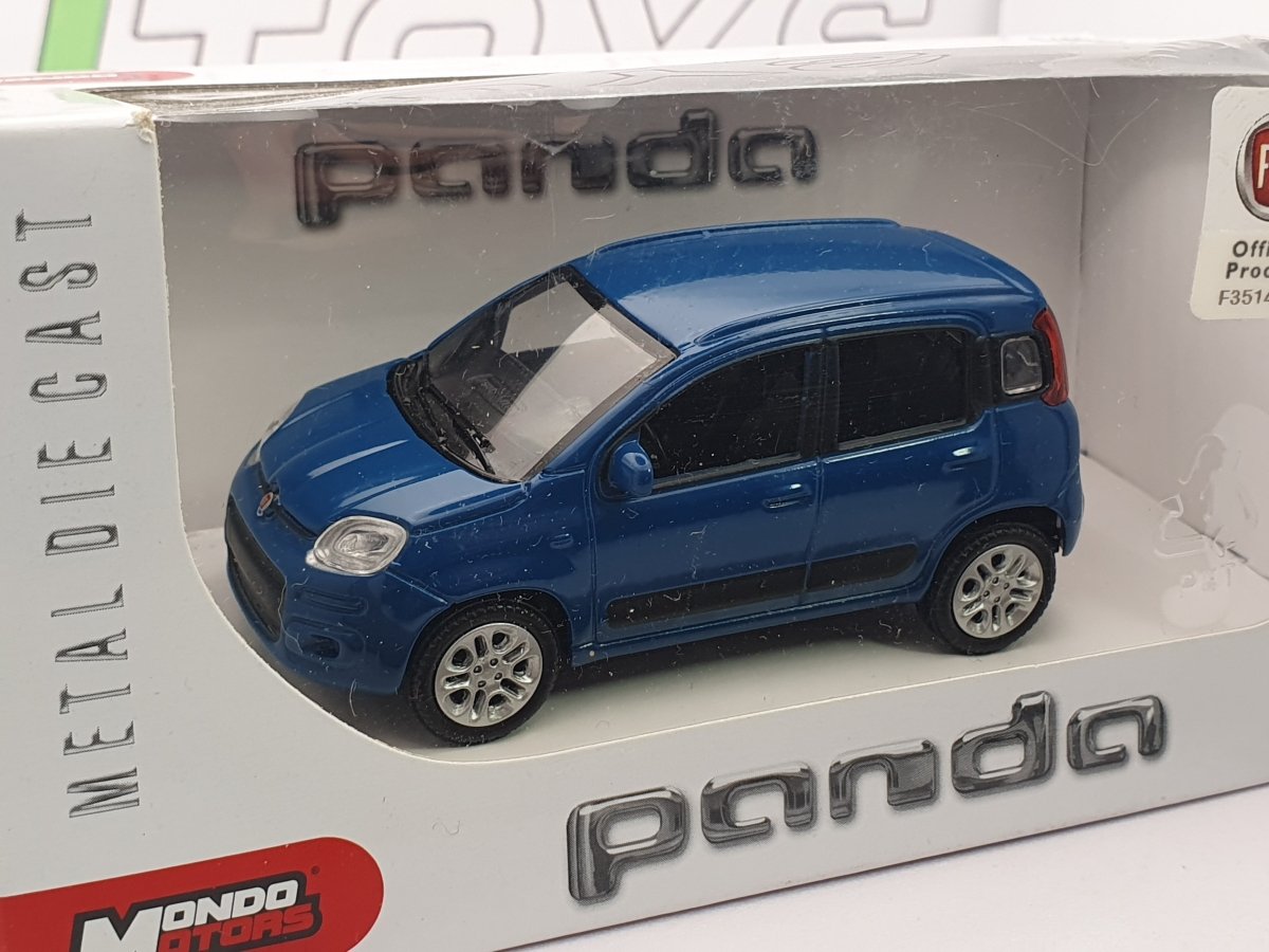 Fiat Panda 312 MondoMotors 1/43 Blu 2012 - RikiToys - MondoMotors
