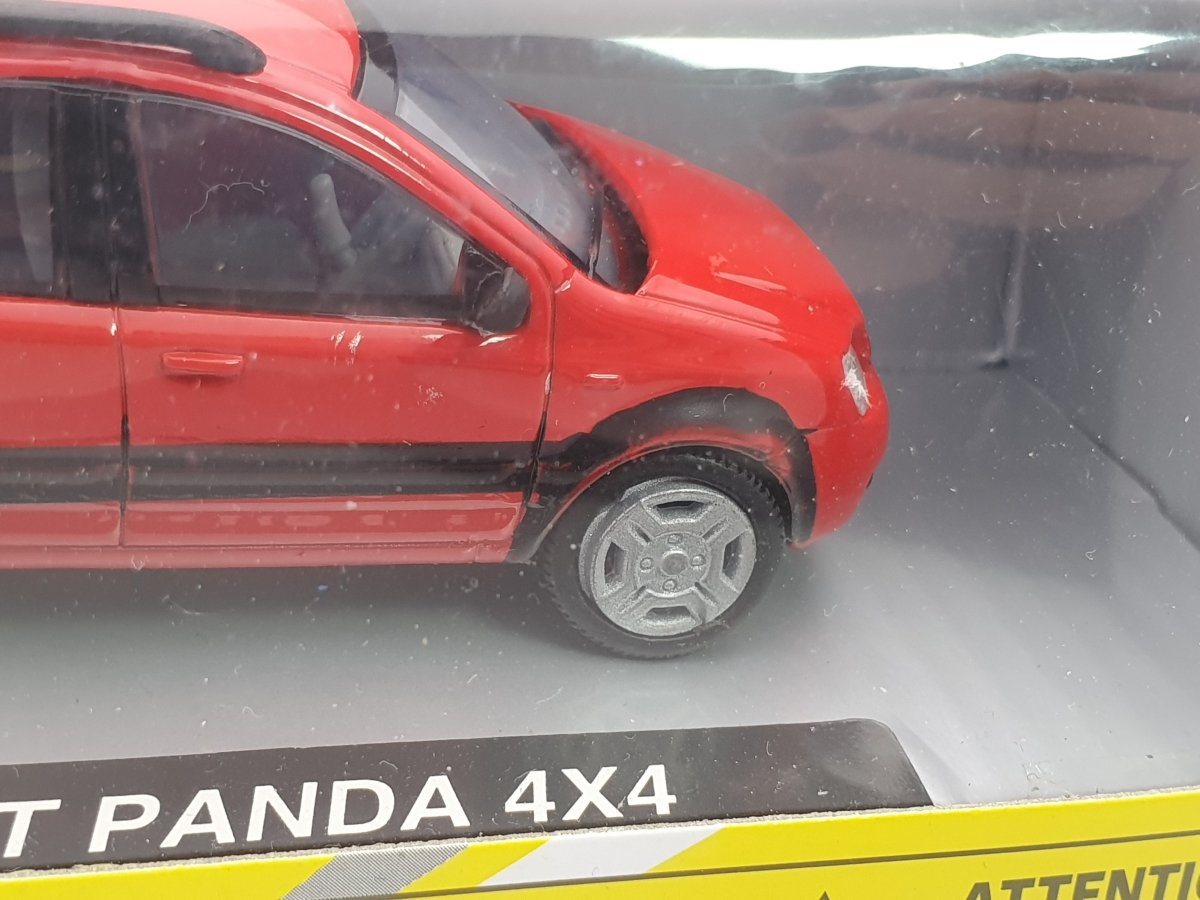 Fiat Panda 4x4 169 New Ray 1/43 Rosso 2004 - RikiToys - New Ray