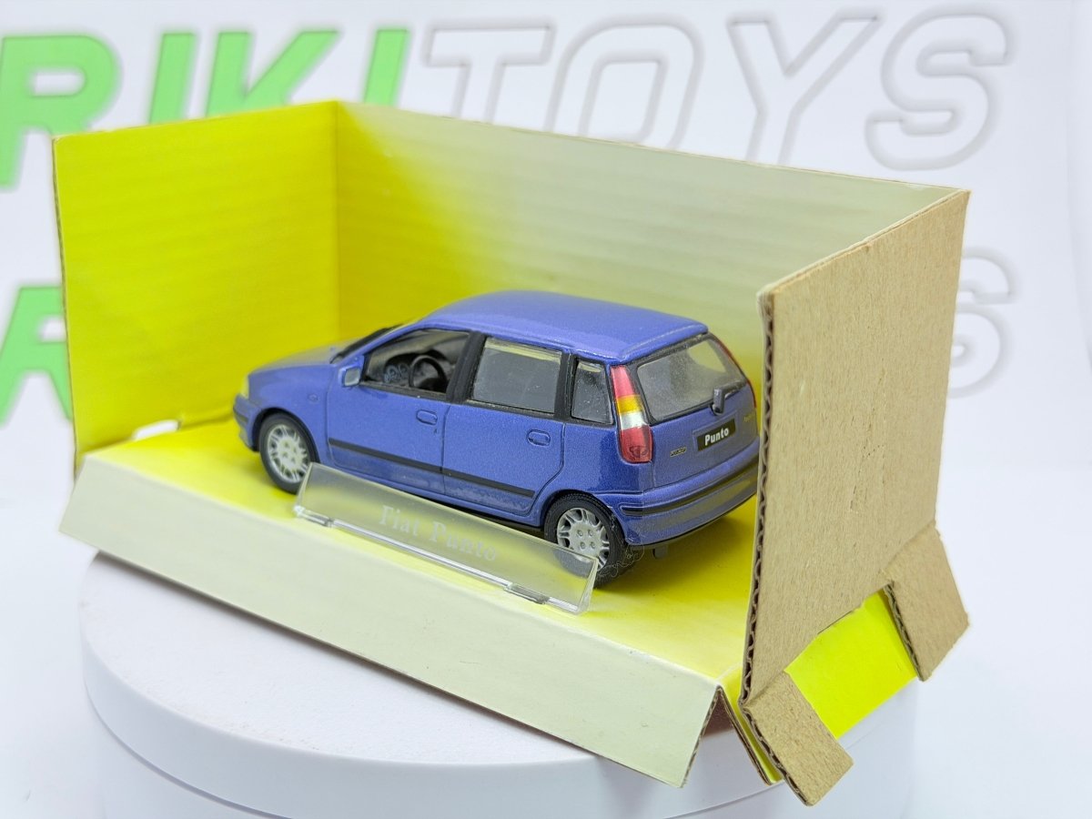 Fiat Punto MK1 Cararama 1/43 Blu metallizzato - RikiToys - Cararama