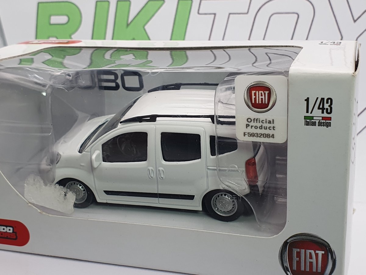Fiat Qubo Mondo Motors 1/43 Bianco - RikiToys - Mondo Motors
