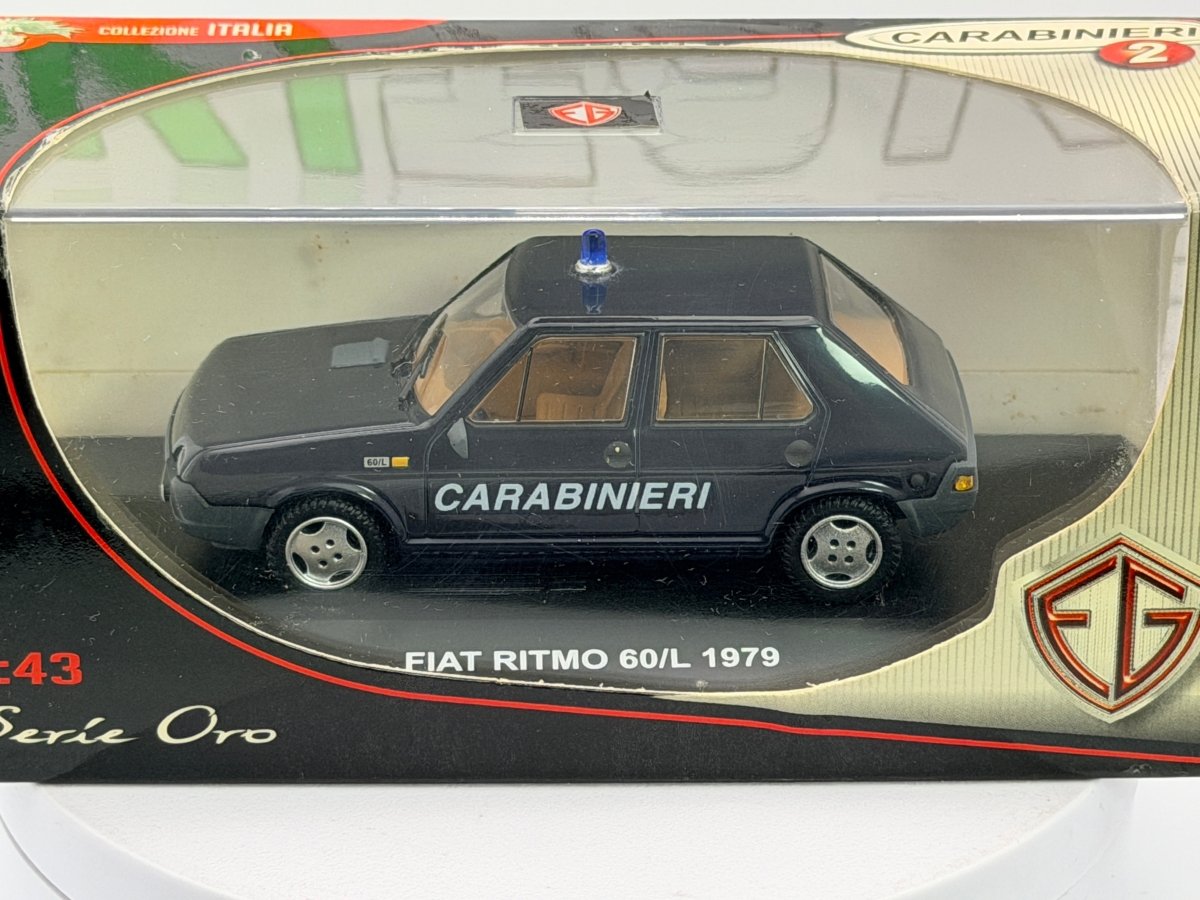 Fiat Ritmo 60 L Edison 1/43 Blu - RikiToys - Edison