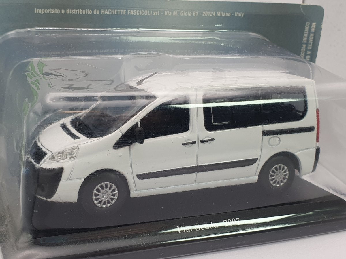 Fiat Scudo Minibus Norev 1/43 Bianco 2007 - RikiToys - Norev
