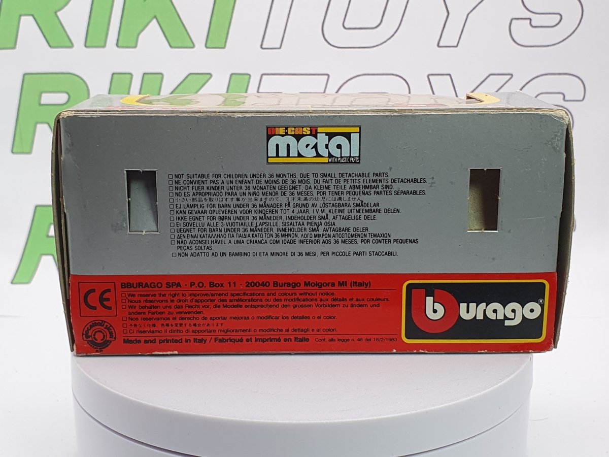 Fiat Uno Burago 1/43 Rosso 1983 - RikiToys - Burago