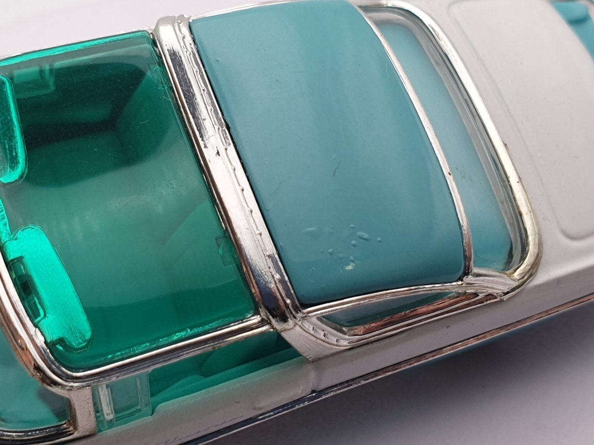 Ford Fairlane Crown Road Signature 1/43 Bianco 1955 - RikiToys - Road Signature