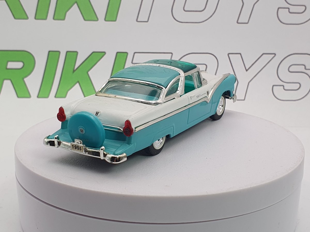 Ford Fairlane Crown Road Signature 1/43 Bianco 1955 - RikiToys - Road Signature