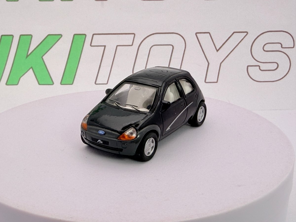 Ford KA 1a Serie Kinsmart 1/64 Nero 1996 - RikiToys - Kinsmart