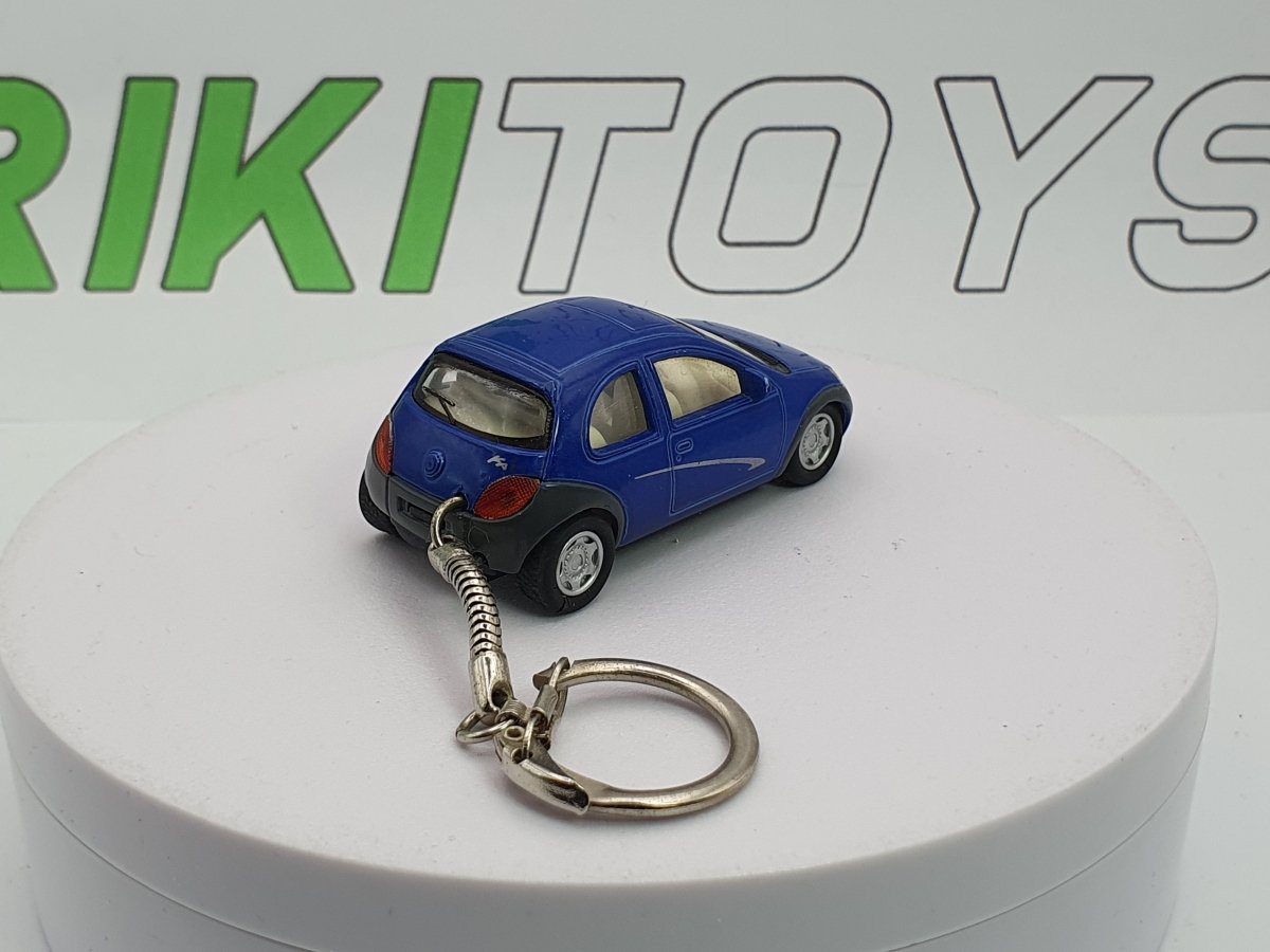 Ford Ka Kinsmart 1/64 Blu 1996 - RikiToys - Kinsmart#