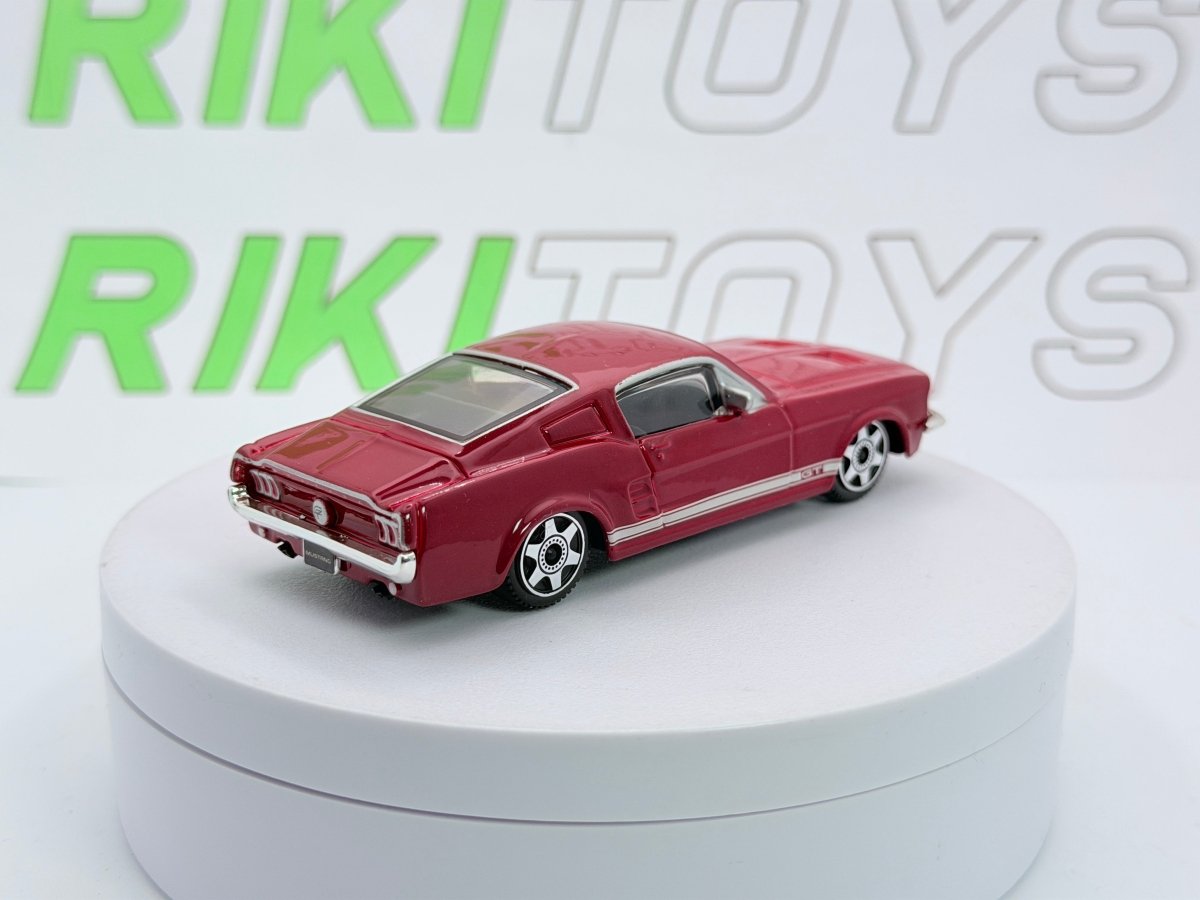 Ford Mustang Fastback Burago 1/43 Rosso scuro - RikiToys - Burago