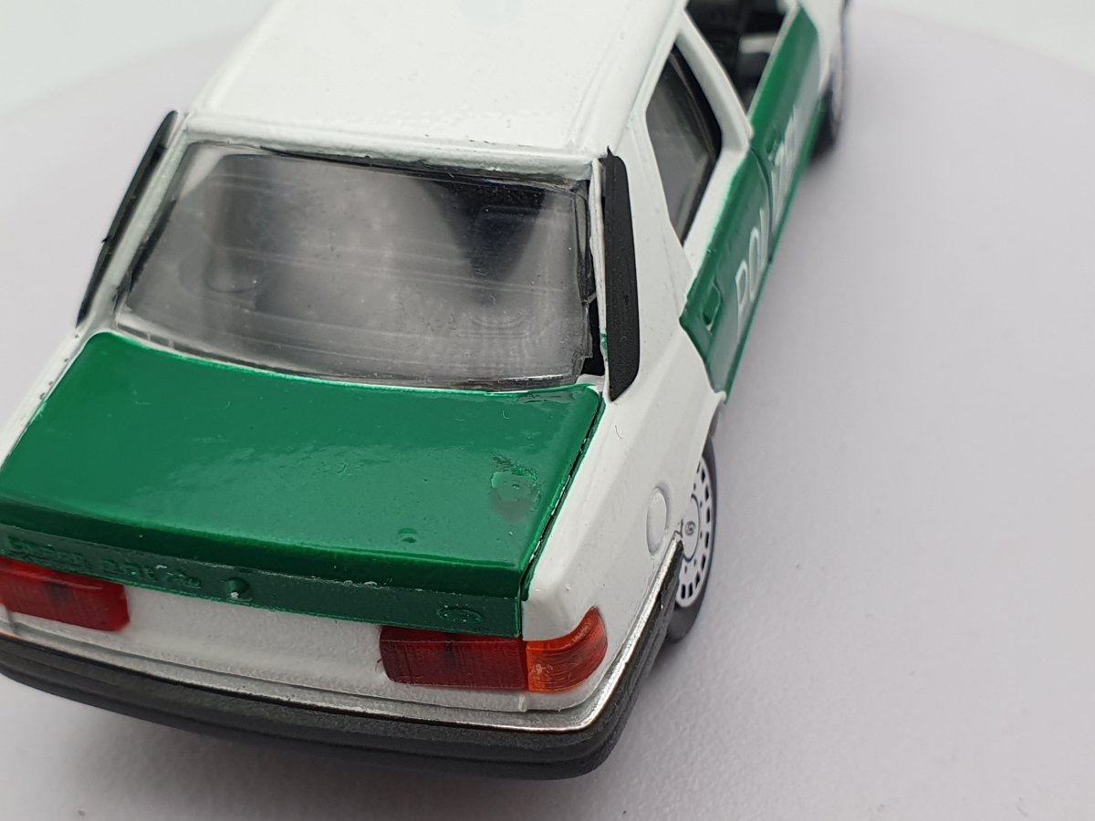 Ford Sierra Berlina Shabak 1/43 Bianco 1985 - RikiToys - Shabak