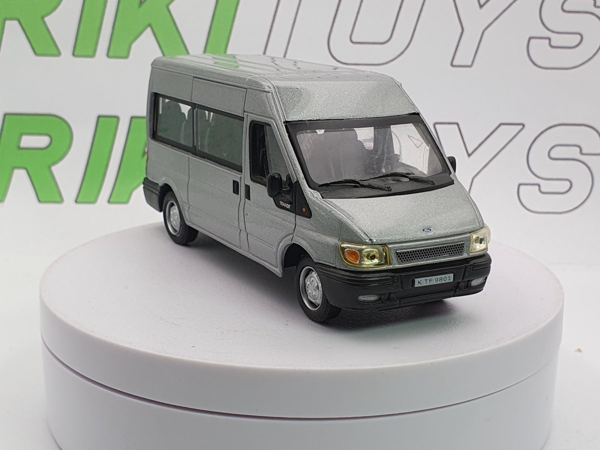 Ford Transit Bus Cararama 1/43 Argento 2000 - RikiToys - Cararama