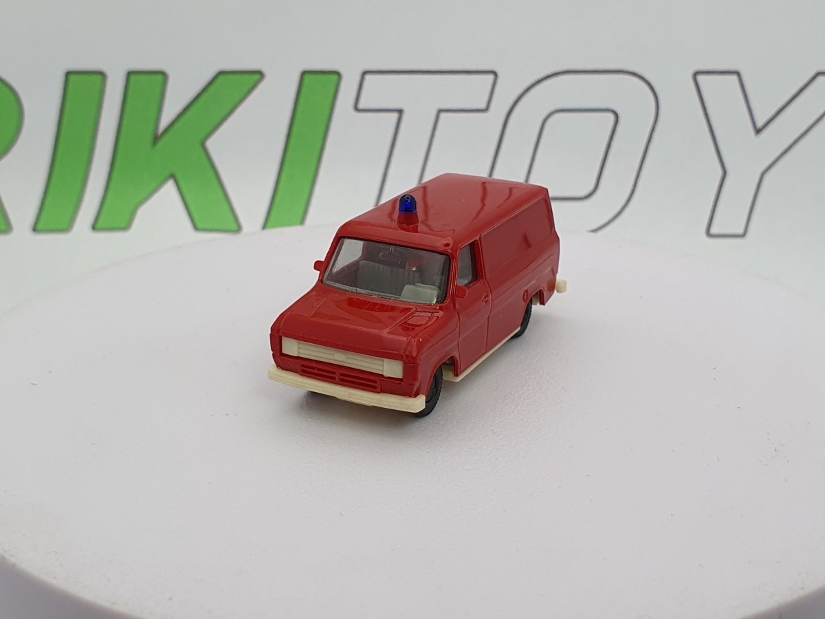 Ford Transit MK2 Herpa 1/87 Rosso 1978 - RikiToys - Herpa
