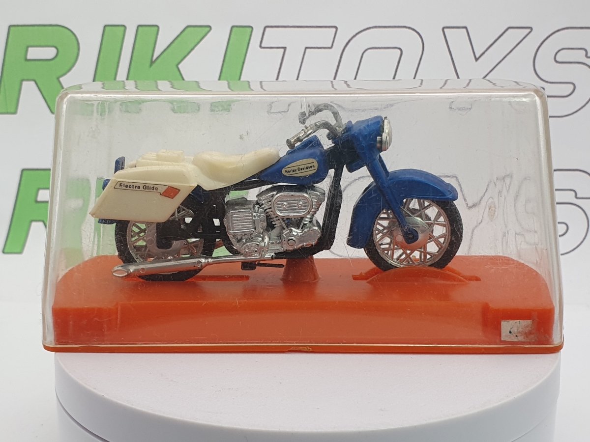 Harley Davidson Electra Glide Mercury 1/24 Blu 1965 - RikiToys - Mercury