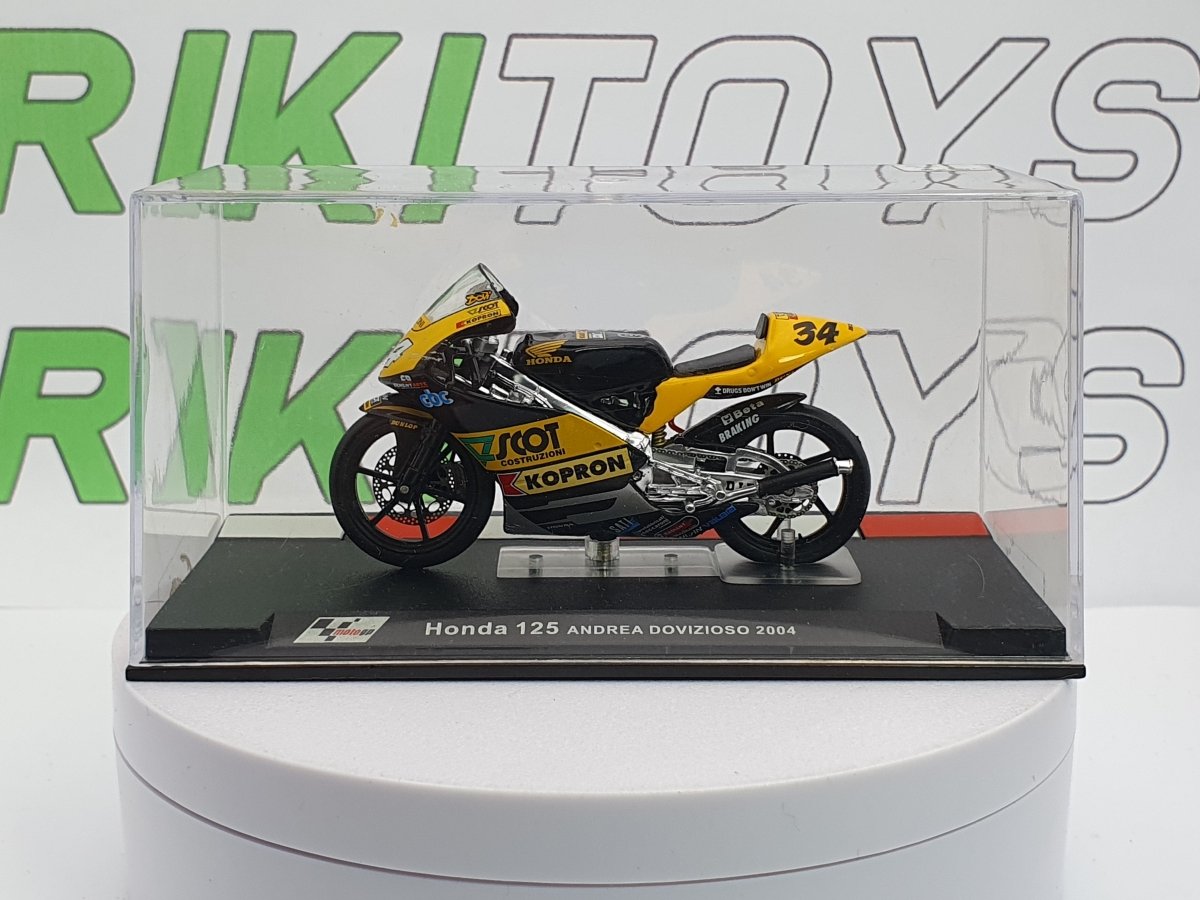 Honda 125 Edicola 1/24 Giallo 2004 - RikiToys - Edicola#