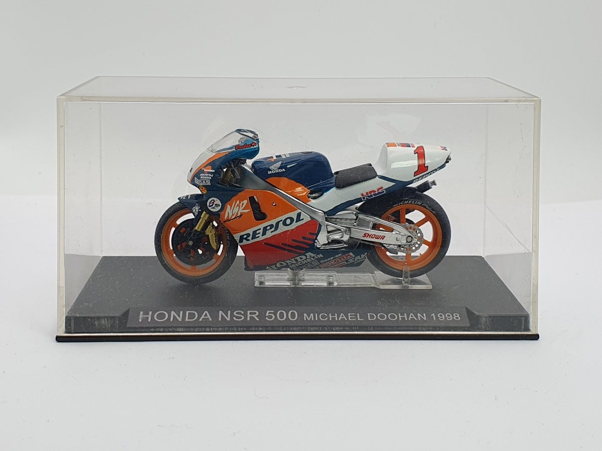 Honda NSR 500 Edicola 1/24 Arancione - RikiToys - Edicola#