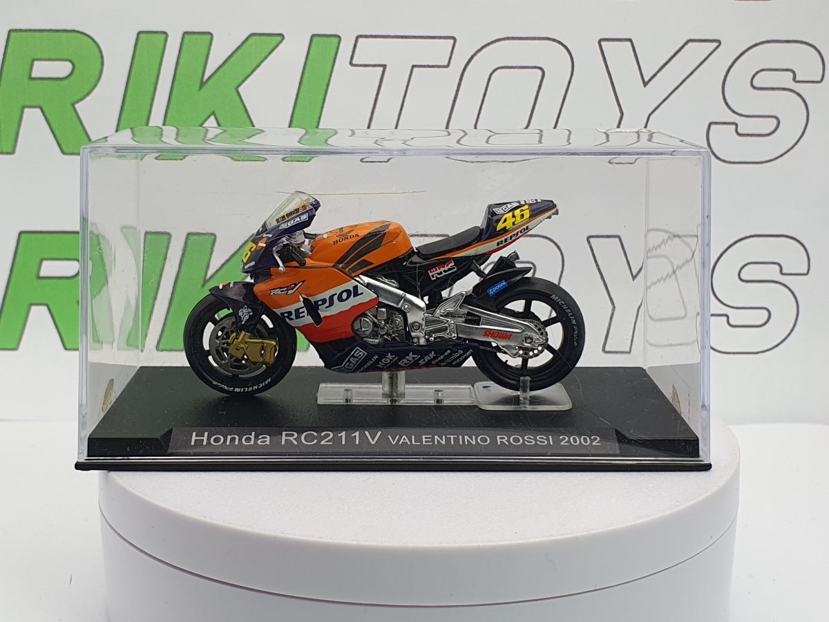 Honda RC 211 V Edicola 1/24 Arancione 2002 - RikiToys - Edicola#