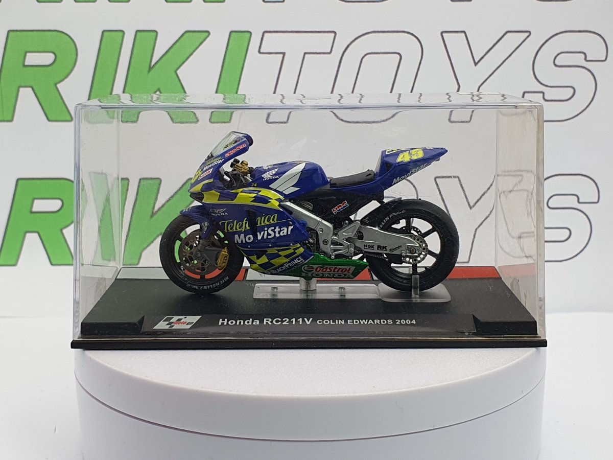 Honda RC 211 V Edicola 1/24 Blu 2004 - RikiToys - Edicola#