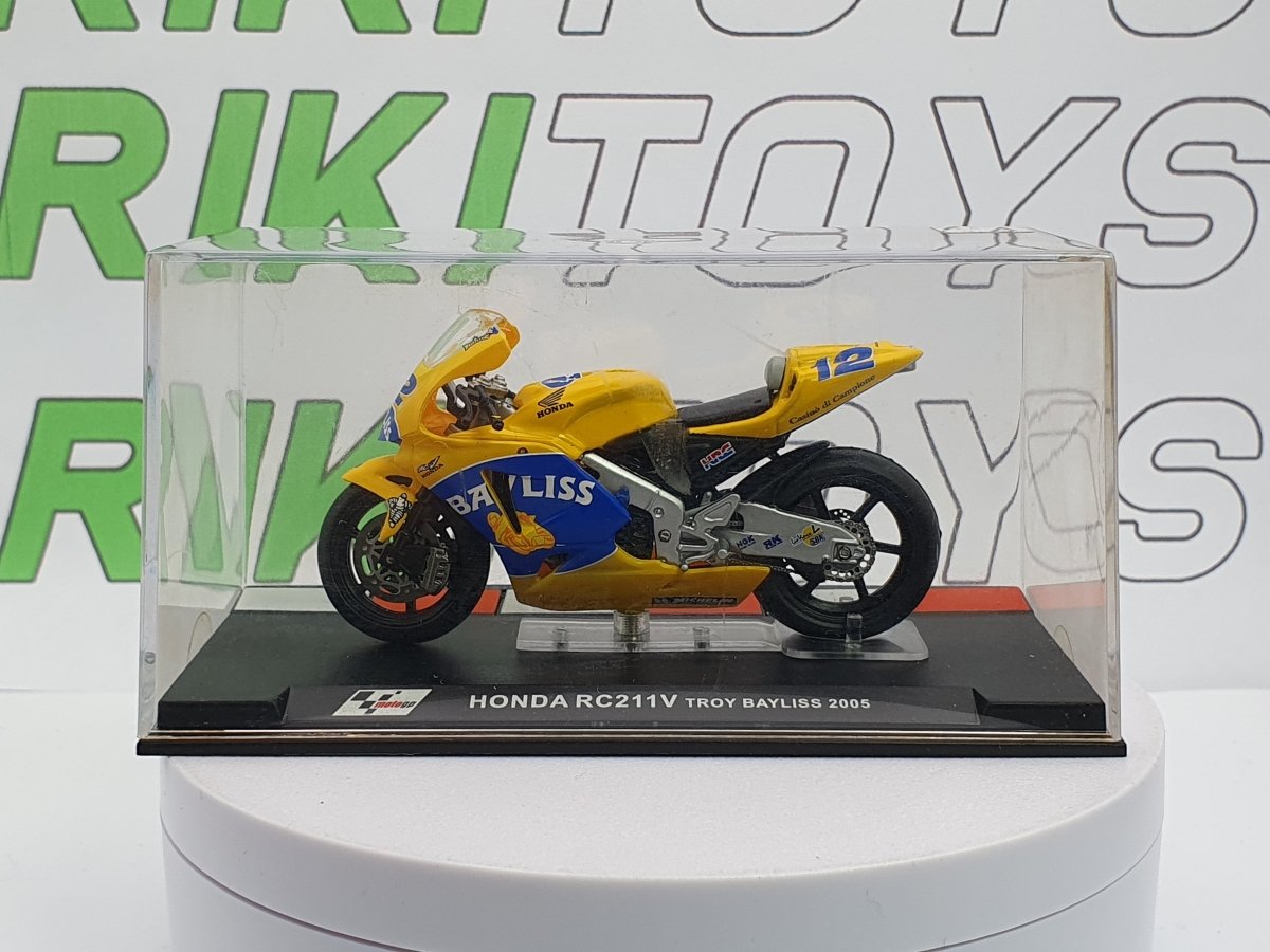 Honda RC 211 V Edicola 1/24 Giallo 2005 - RikiToys - Edicola#
