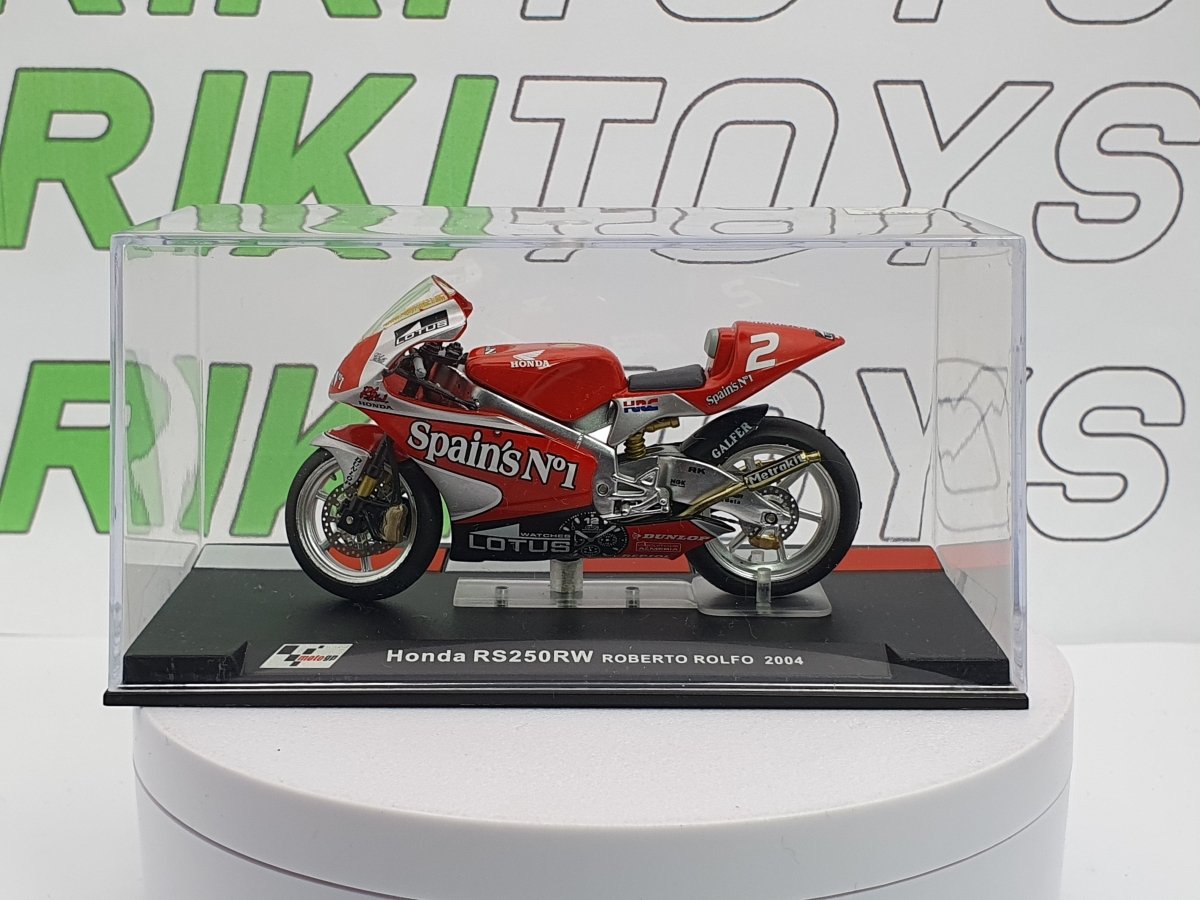 Honda RS 250 RW Edicola 1/24 Rosso 2004 - RikiToys - Edicola#