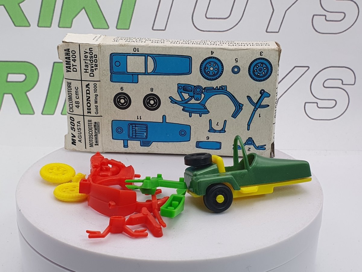 Innocenti Lambretta Grisoni 1/35 Rosso - RikiToys - Grisoni