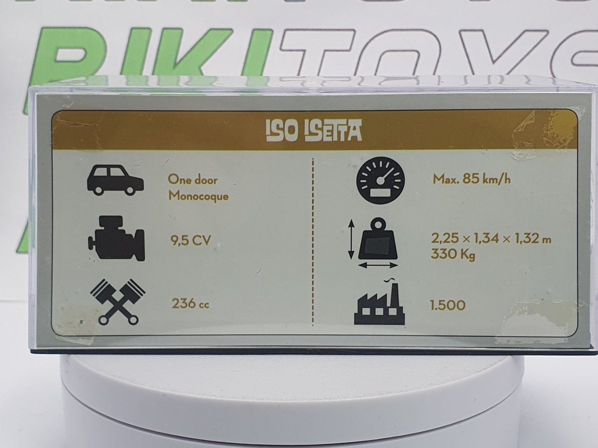 ISO Isetta Edicola 1/43 Rosso 1955 - RikiToys - Edicola