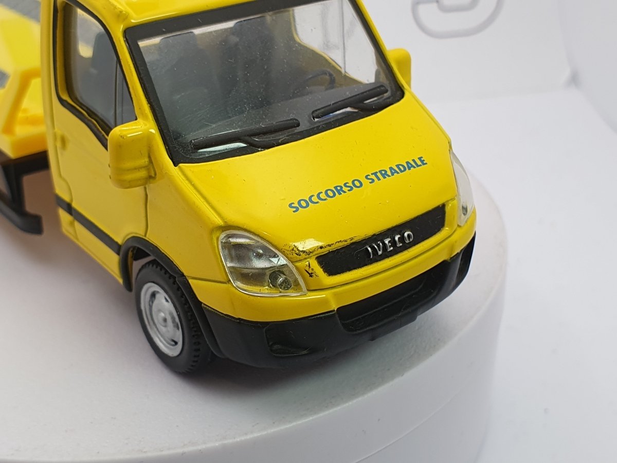 Iveco Daily Carro Attrezzi MondoMotors 1/43 Giallo - RikiToys - MondoMotors
