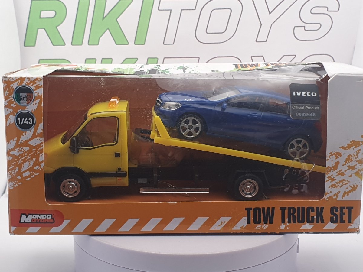 Iveco Daily MondoMotors 1/43 Giallo - RikiToys - MondoMotors