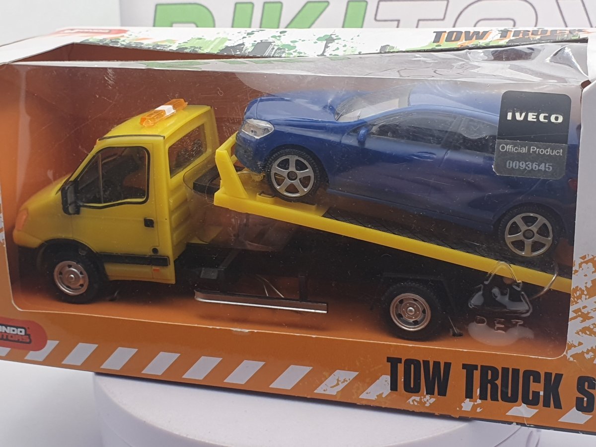 Iveco Daily MondoMotors 1/43 Giallo - RikiToys - MondoMotors