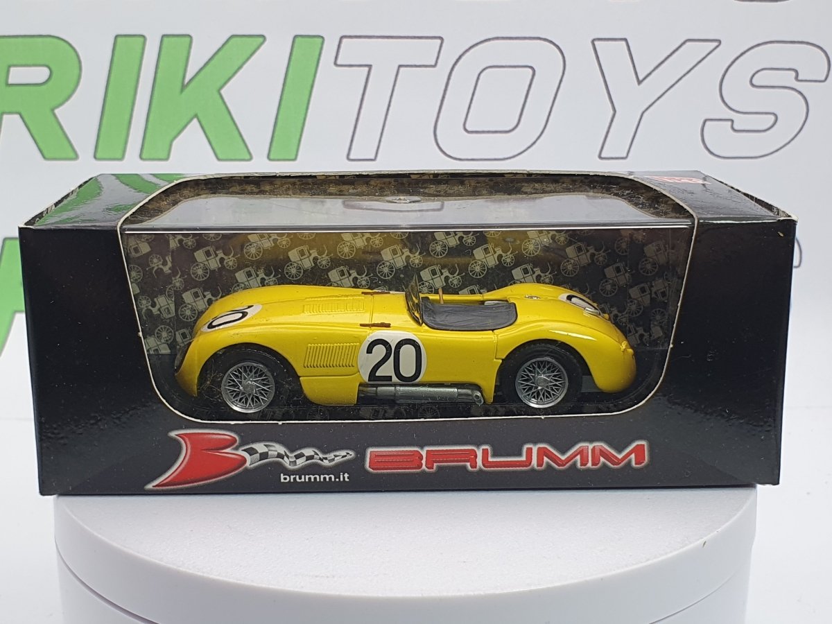 Jaguar C Type Brumm 1/43 Giallo 1953 - RikiToys - Brumm