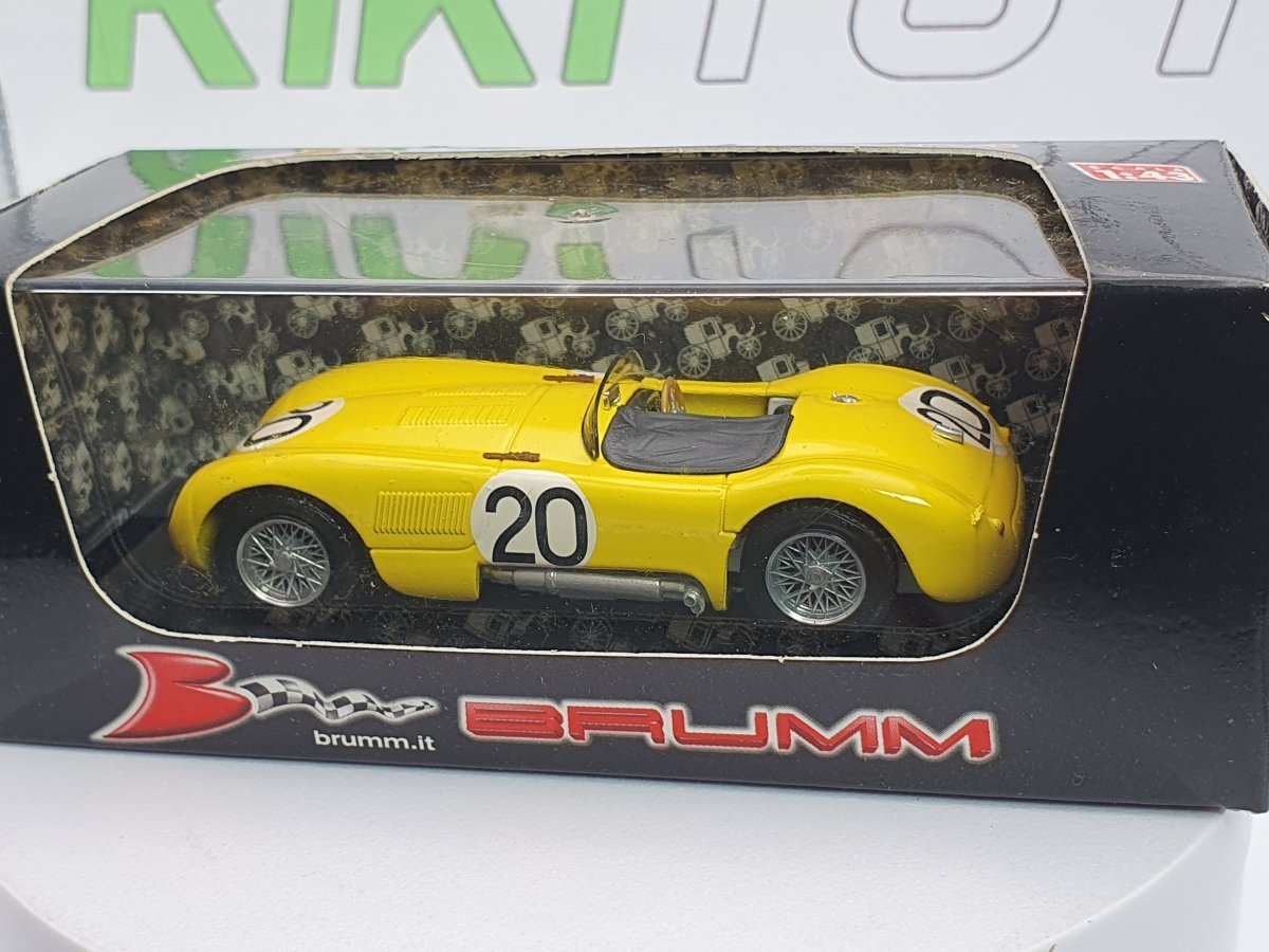 Jaguar C Type Brumm 1/43 Giallo 1953 - RikiToys - Brumm