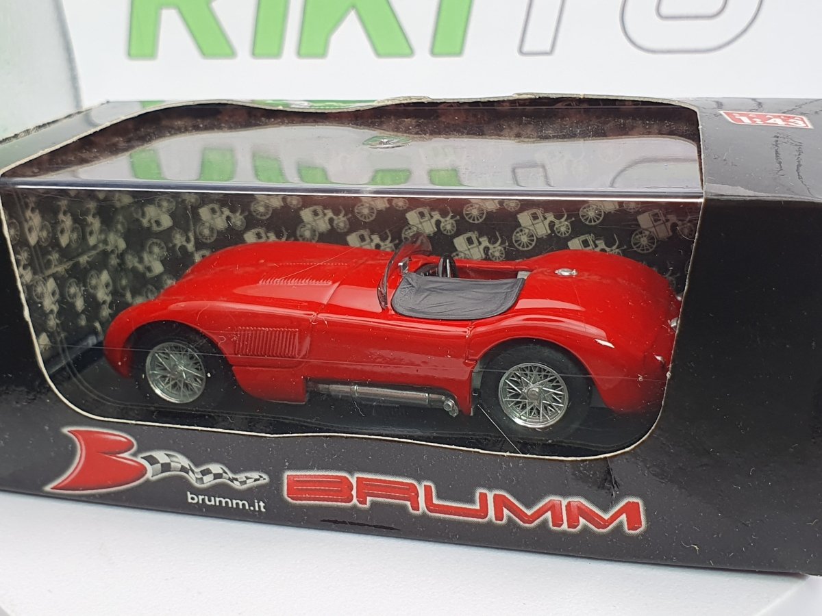 Jaguar C Type Brumm 1/43 Rosso 1953 - RikiToys - Brumm