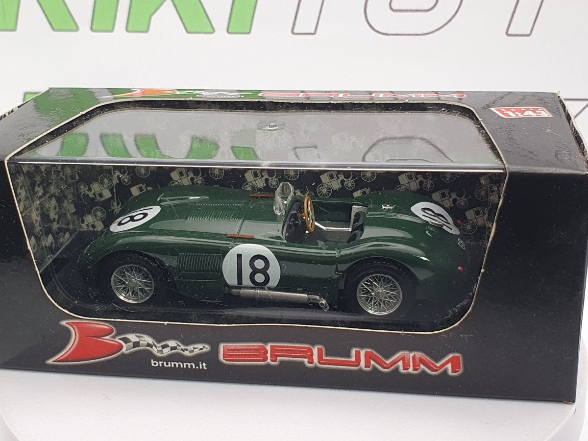 Jaguar C Type Brumm 1/43 Verde 1953 - RikiToys - Brumm