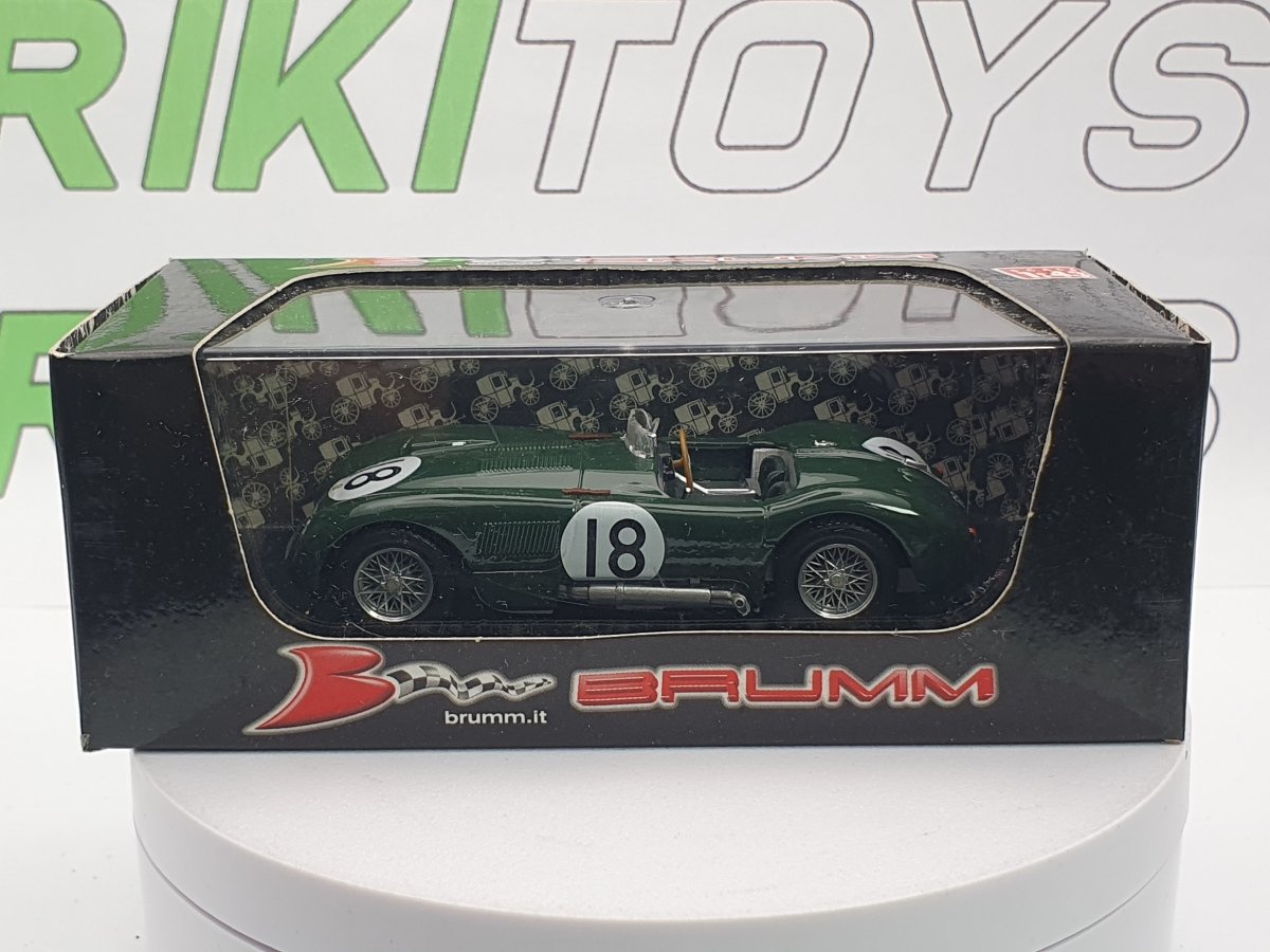 Jaguar C Type Brumm 1/43 Verde 1953 - RikiToys - Brumm