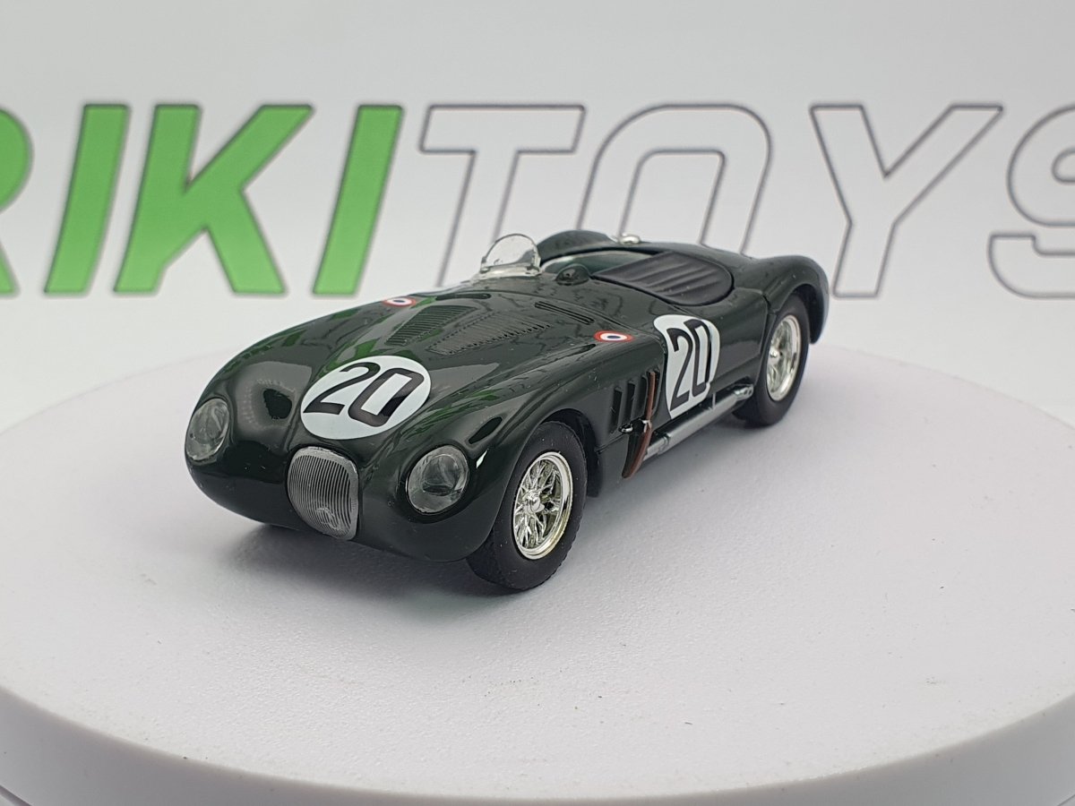 Jaguar C Type Edicola 1/43 Verde - RikiToys - Edicola