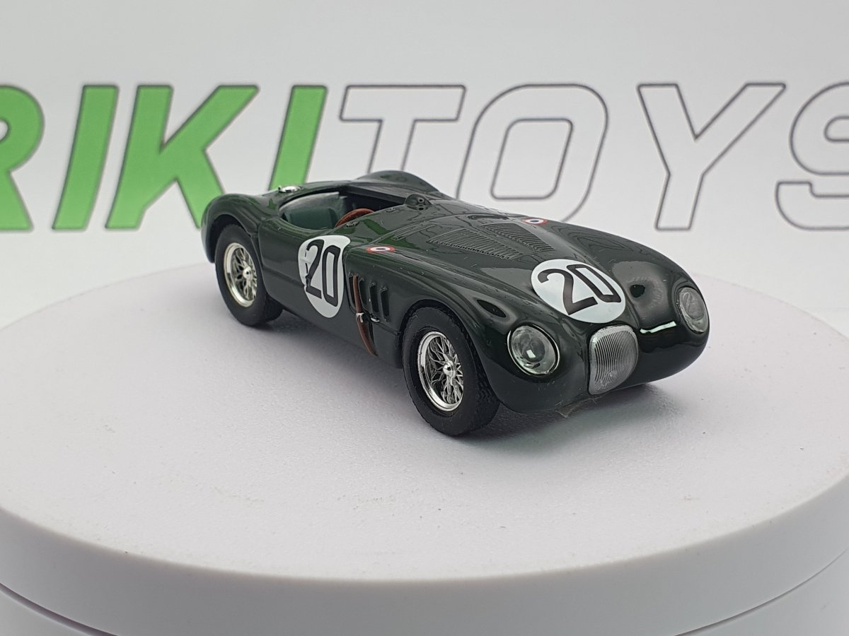 Jaguar C Type Edicola 1/43 Verde - RikiToys - Edicola