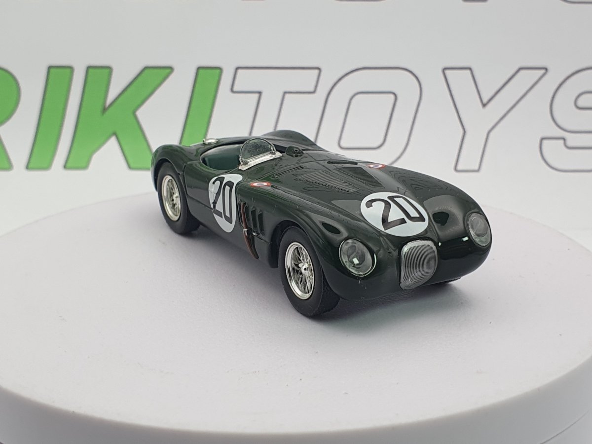 Jaguar C Type Edicola 1/43 Verde - RikiToys - Edicola