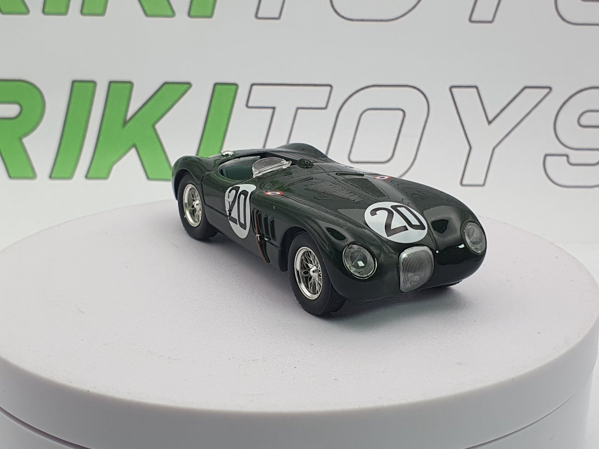Jaguar C Type Edicola 1/43 Verde - RikiToys - Edicola