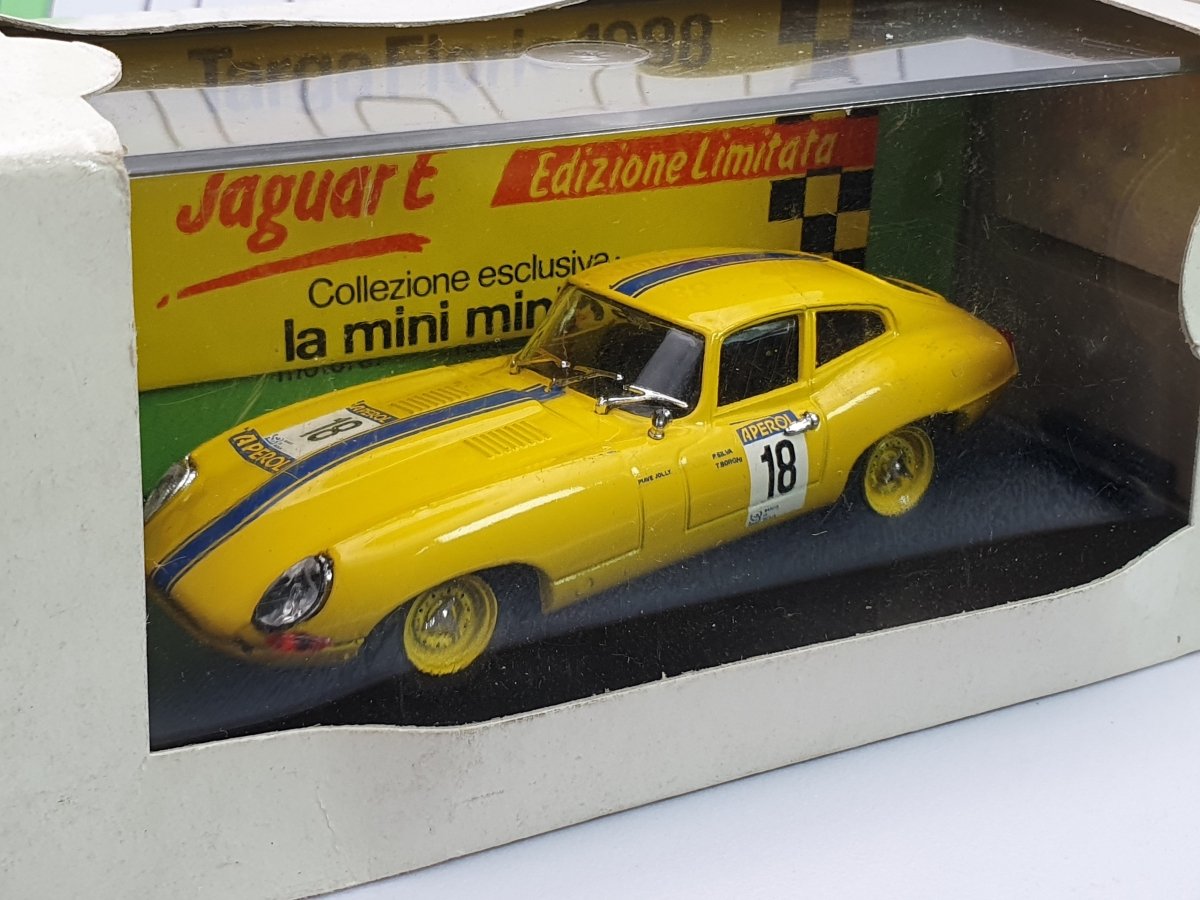 Jaguar E Type Best Model 1/43 Giallo 1961 - RikiToys - Best Model