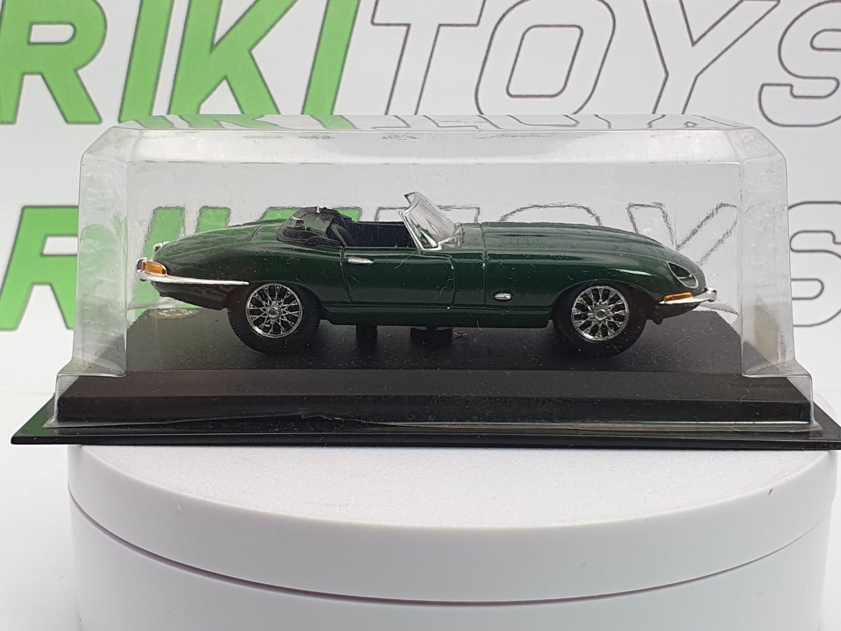 Jaguar E Type Del Prado 1/43 Verde 1961 - RikiToys - Del Prado