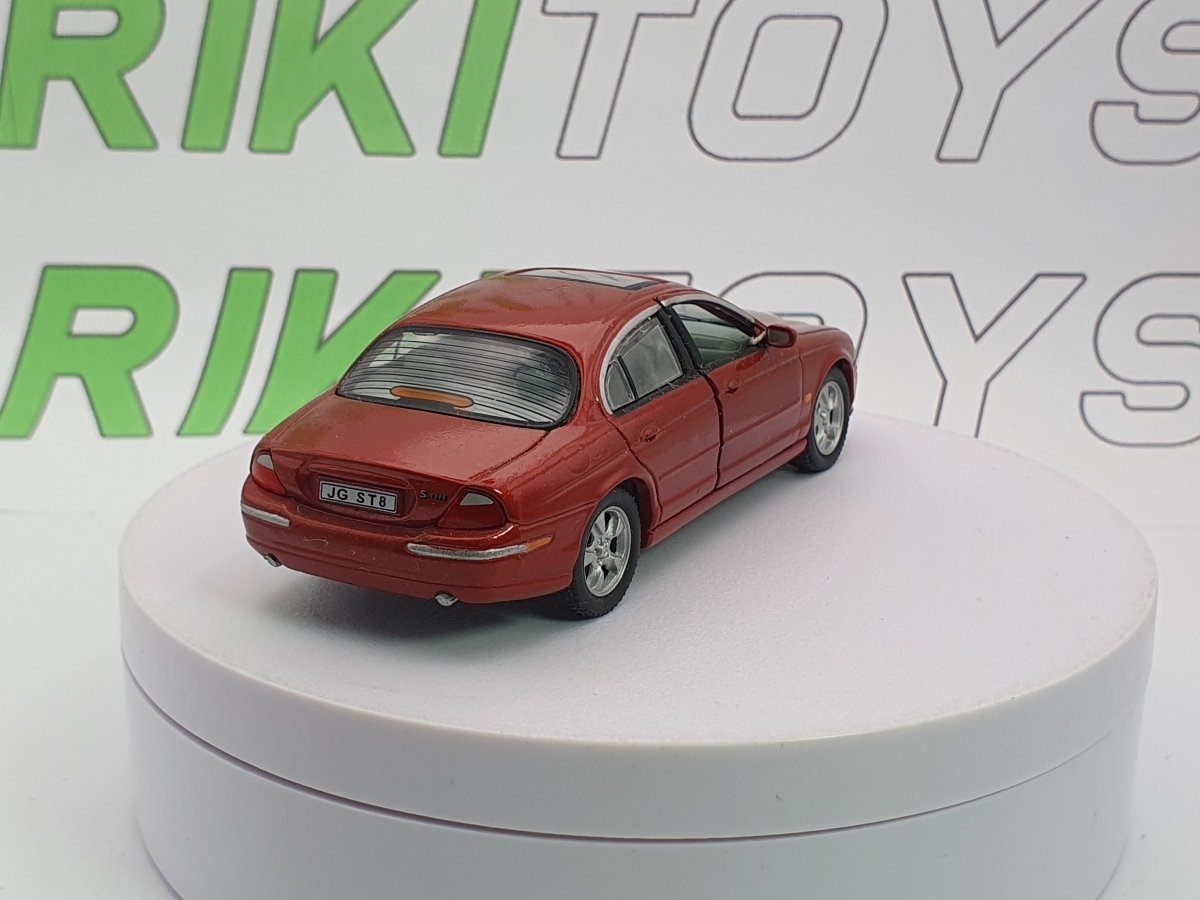 Jaguar S Type Cararama 1/43 Rosso met. - RikiToys - Cararama