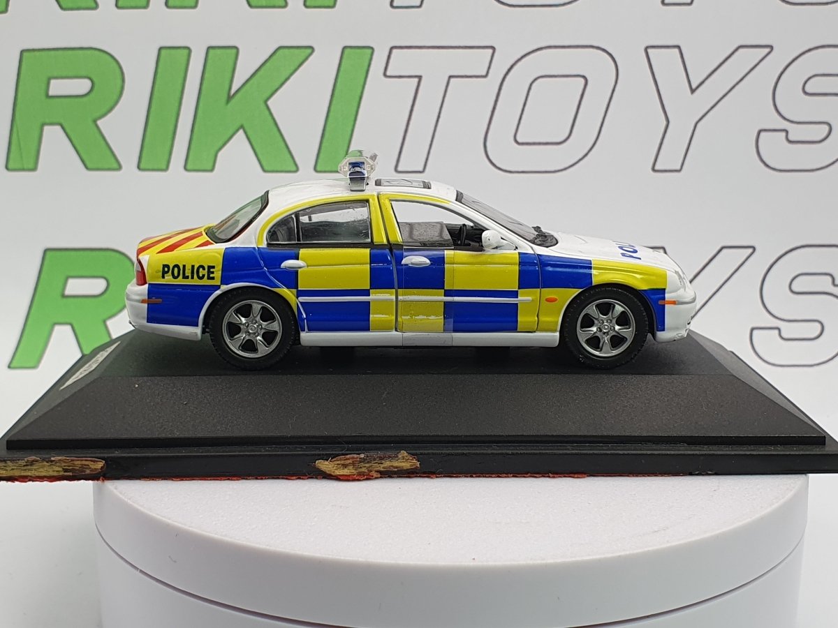 Jaguar S Type Edicola 1/43 Bianco 2002 - RikiToys - Edicola