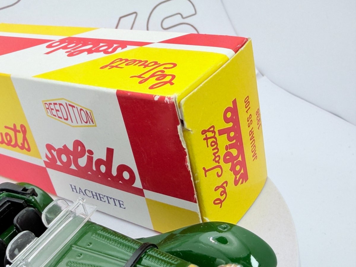 Jaguar SS Solido 1/43 Verde 1938 - RikiToys - Solido