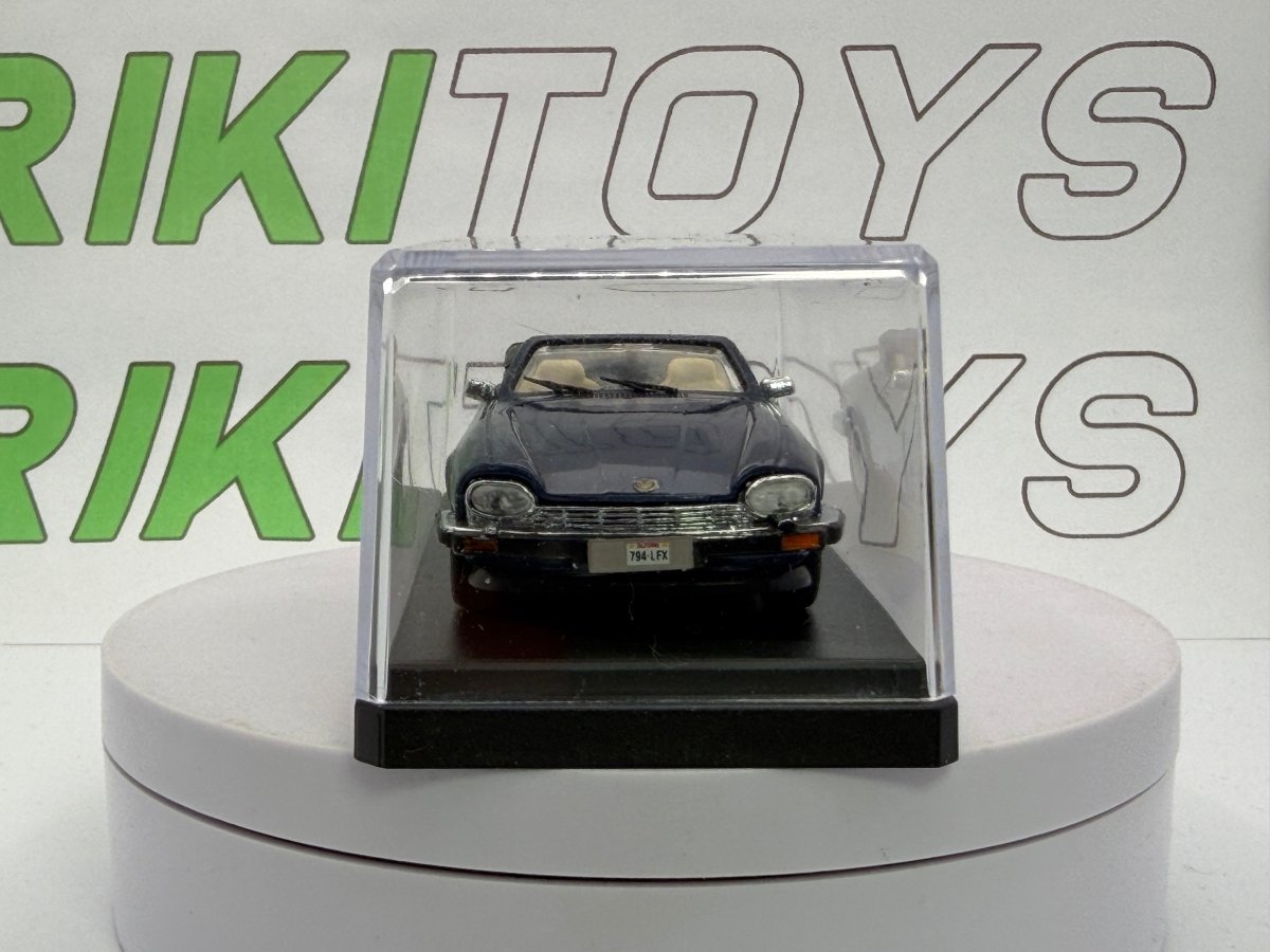 Jaguar XJS Cabrio Detail Cars 1/43 Blu metallizzato - RikiToys - Detail Cars
